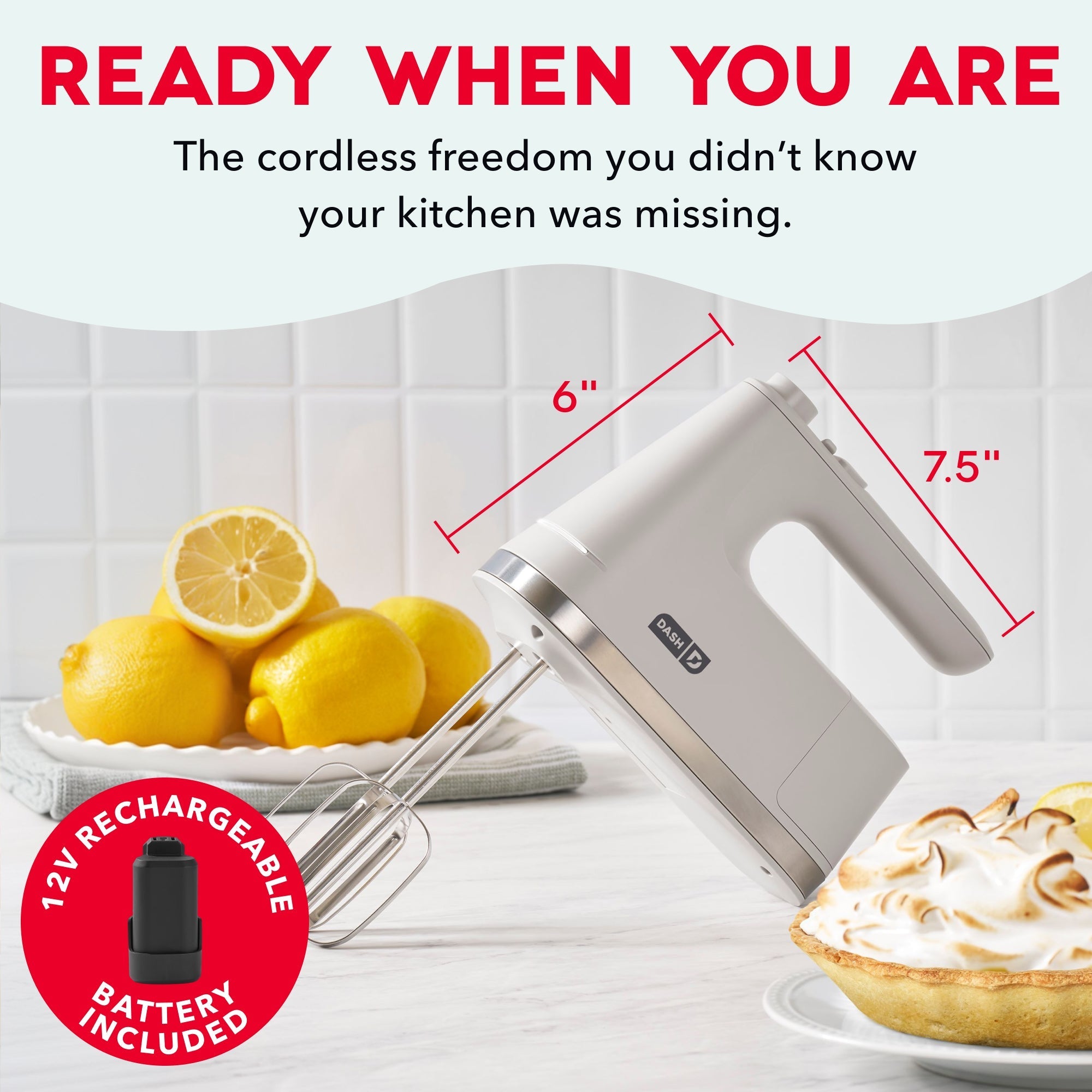Cordless Hand Mixer