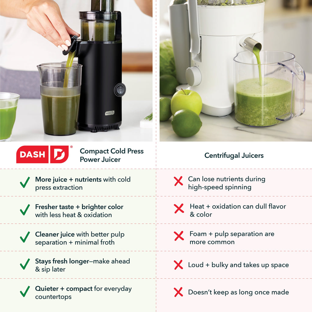 Compact Cold Press Power Juicer