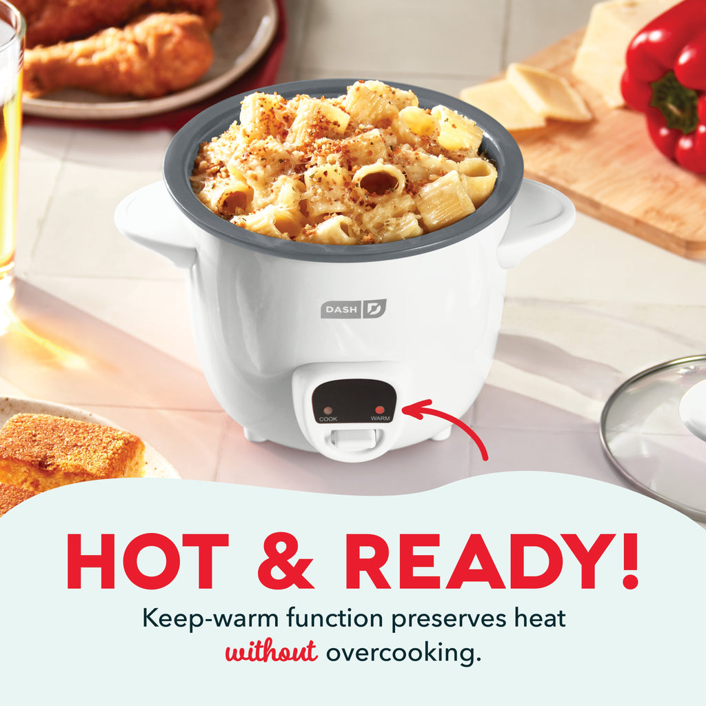 Mini Rice Cooker with Keep Warm
