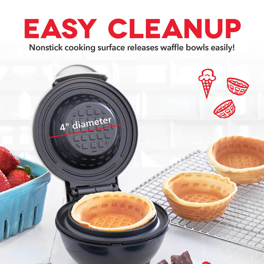 Mini Waffle Bowl Maker